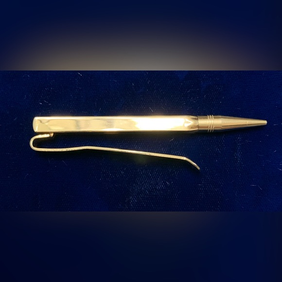 Vintage SWANK Men’s Pen Tie Clip - Picture 1 of 4